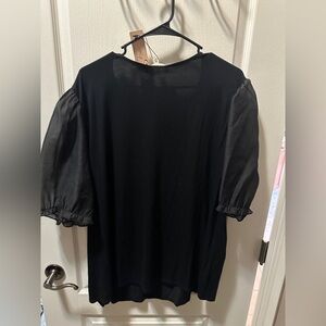 Elegant Black Women's Top